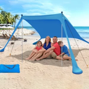 Tente de camping coupe-vent ultralégère, auvent pop-up, pare-soleil de plage en plein air, tentes d'amendements pour le camping, la pêche et les pique-niques, UV - AliExpress 18