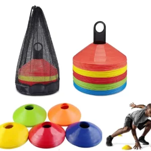Ensemble de cônes de football pour enfants, équipement d'entraînement de football, cônes de disque professionnels, exercice d'agilité, évitement d'obstacles, accessoires de sport - AliExpress 18
