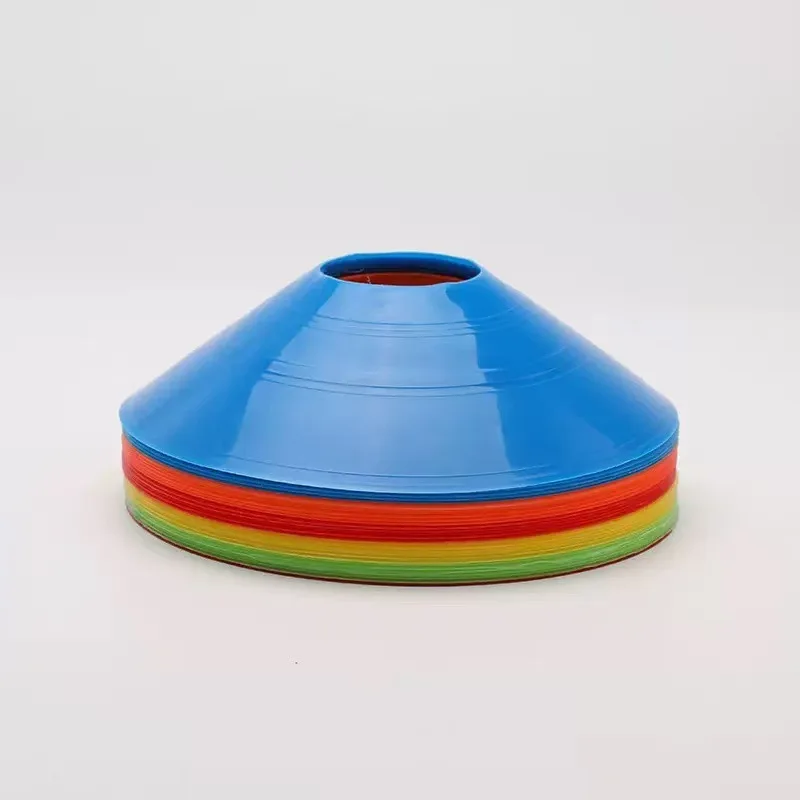 Plaque conique de football, plaque d'entraînement de football, agile, marquage sur le terrain, équipement d'entraînement sportif, 10 pièces