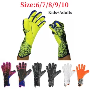 Gants de gardien de but professionnels en latex pour adultes et enfants, gants de gardien de but de football, gants de protection épais, sports de football - AliExpress
