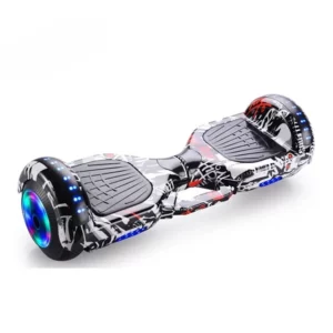 Hoverboard électrique de 6,5 pouces pour enfants et adultes avec scooter auto-équilibré Bluetooth/LED, Support OEM/ODM
