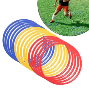 5 pièces anneaux d'entraînement d'agilité durables Portable Football vitesse agilité anneaux d'entraînement Sport futbol équipement d'entraînement - AliExpress 18