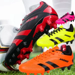 Chaussures de football pour hommes et femmes, chaussures de sport d'intérieur et d'extérieur, longues, N64.et cassées, polymères d'entraînement de football, neuves - AliExpress
