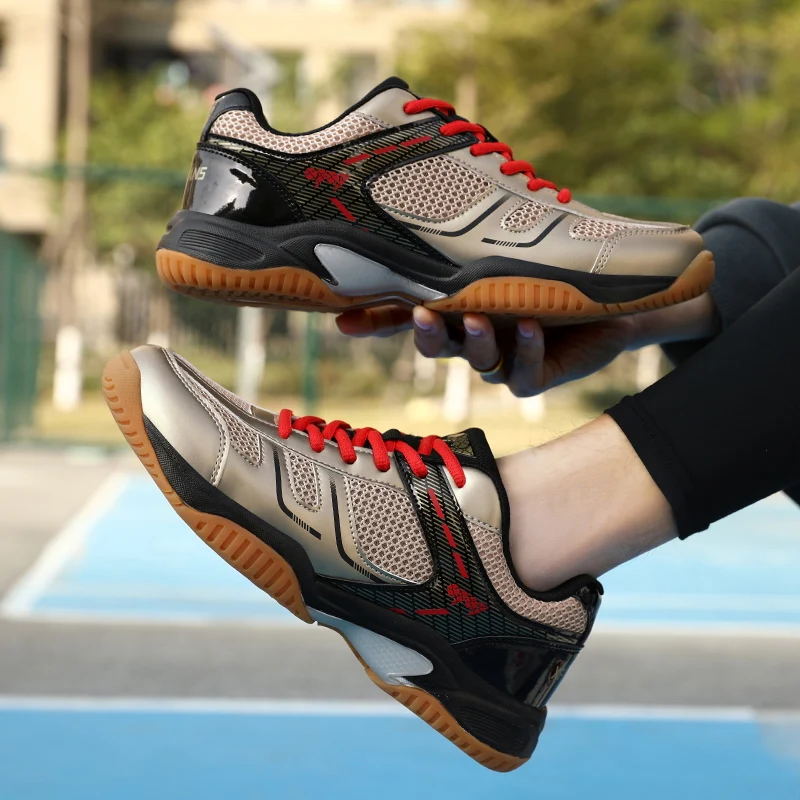 2025 nouvelles chaussures de volley-ball pour hommes et femmes 36-45 chaussures de Badminton de Fitness en plein air pour hommes chaussures de Tennis d'entraînement - AliExpress 201768104 – Image 4