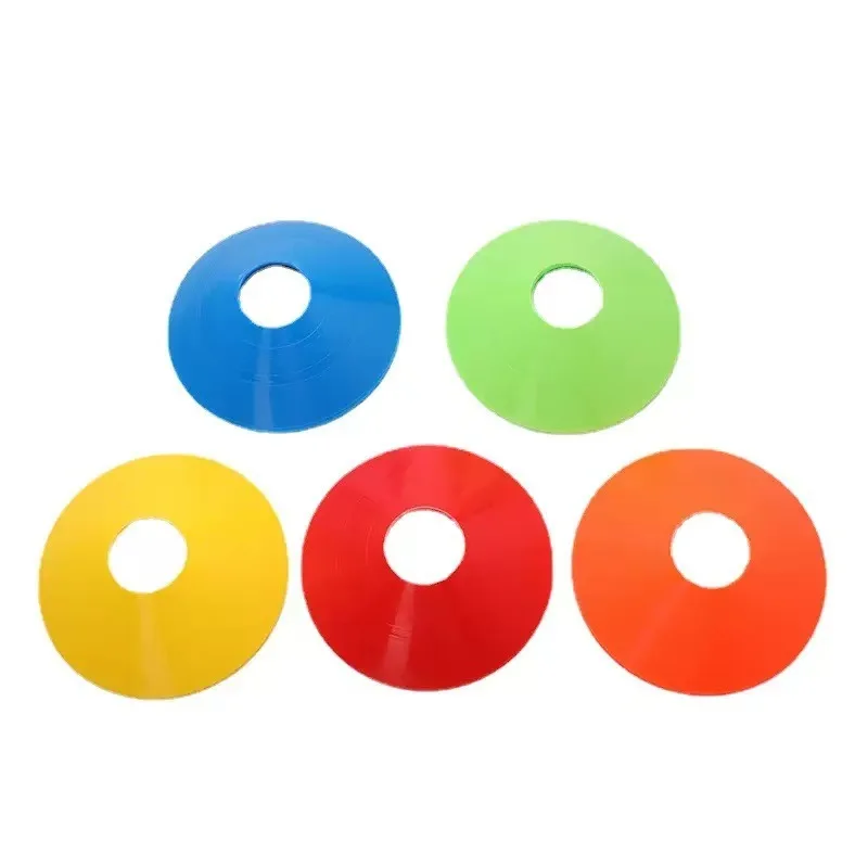 Plaque conique de football, plaque d'entraînement de football, agile, marquage sur le terrain, équipement d'entraînement sportif, 10 pièces – Image 4